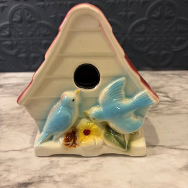 Shawnee Blue Bird Wall Planter