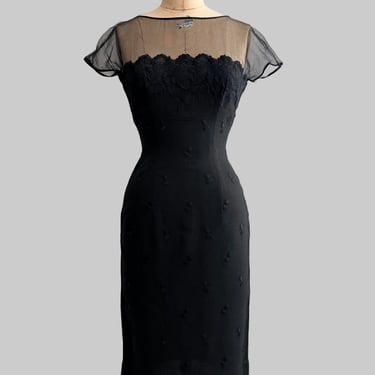 Vintage 1950s RAPPI Wiggle Dress