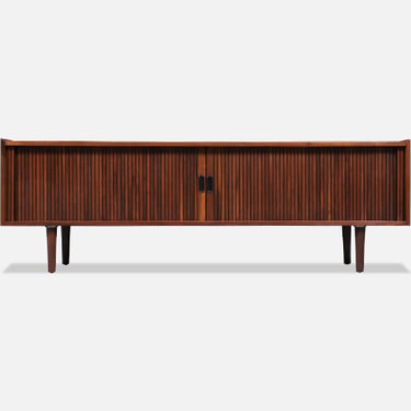 Merton L. Gershun Low Tambour-Door Credenza for Dillingham
