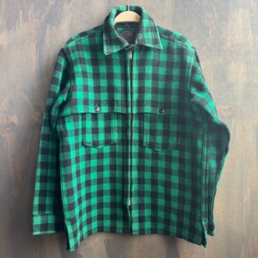 Vintage Johnson Wool Zip Shacket