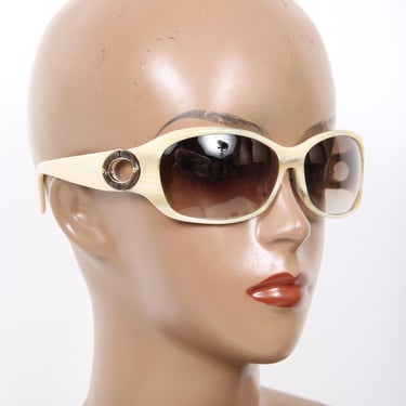 Kate Spade Beige Pattern Sunglasses Summer Beach Pool Cruise Resort Vacation Streetwear Designer Made in Italy 