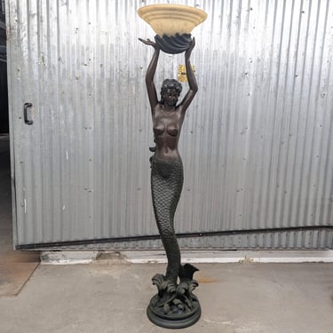 LOCAL PICKUP Only ———— Vintage Mermaid Floor Lamp 