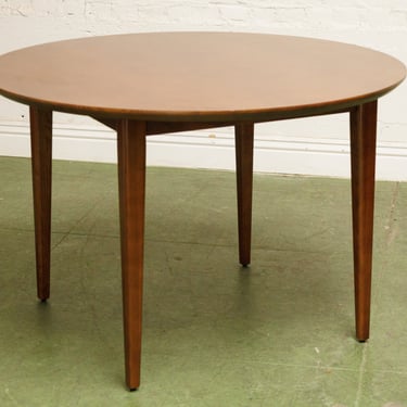 Walnut Round Dining Table