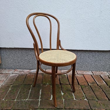 Thonet No. 18 Bentwood Chair, Vienna Cafe Style, New Rattan Seat 