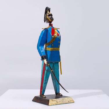 Manuel Felguérez Mid-Century Mexican Metal Toy Soldier (1 of 7) - mcm 