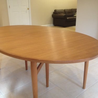 RARE Arne Vodder Danish Modern Vintage Teak Dining Table Model 212 