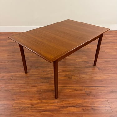 Dalescraft Vintage Teak Butterfly Leaf Dining Table