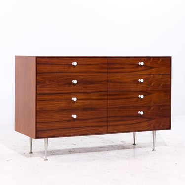 George Nelson for Herman Miller Mid Century Rosewood Thin Edge 8 Drawer Dresser - mcm 