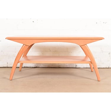 Heywood Wakefield Mid-Century Modern Solid Maple Spider Leg Coffee Table, 1950s