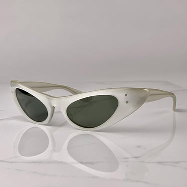 Vintage 1950'S Ray-Ban Cat Eye Sunglasses - Marcellina - by B & L Ray-Ban USA - Optical Quality - Appears Unworn 