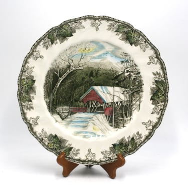 vintage Johnson Bros The Friendly Village Plate 