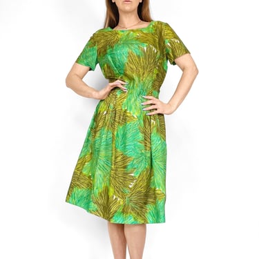 1950s dress vintage 50s silk dress w28 