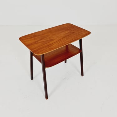 Swedish Mid century Mahogany nightstands, side tables by Albert’s Möbelfabrik, 1960s 