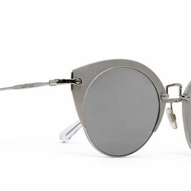Miu Miu Silver Cat-eye Sunglasses, SMU 53R, AW 2016