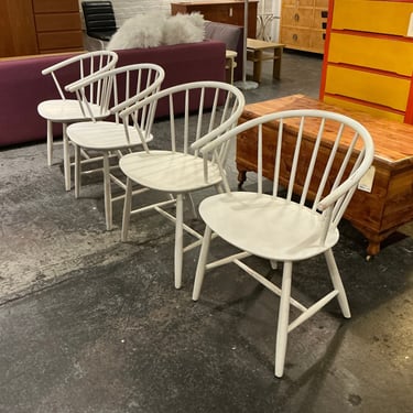 Set of Four Danish Modern Chairs