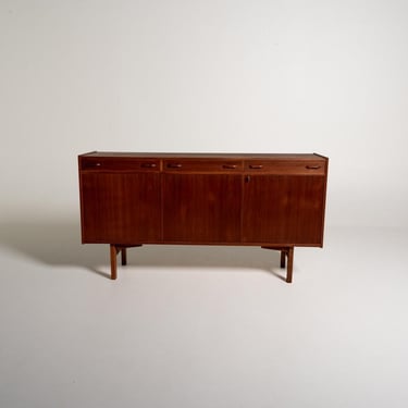 Tage Olofsson Teak Sideboard for Ulferts, Vintage Swedish Mid Century Credenza, Scandinavian Teak Cabinet, 1960s 