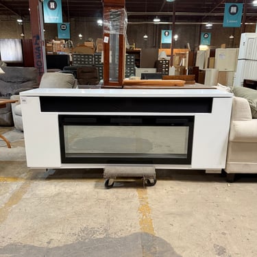 Trend Connect 'Haley' 76" Console with Built-In Electric Fireplace