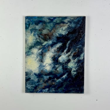 Clark Murray Oil on Canvas Abstract Sky Scene Painting, 4 of 5 