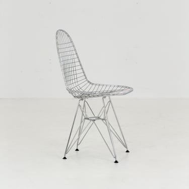 Mid Century Modern Eames DKR Wire Chair by Vitra Germany, 2000s 
