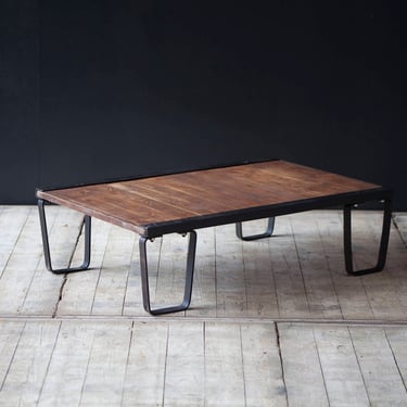 Original industrial pallet coffee table. 