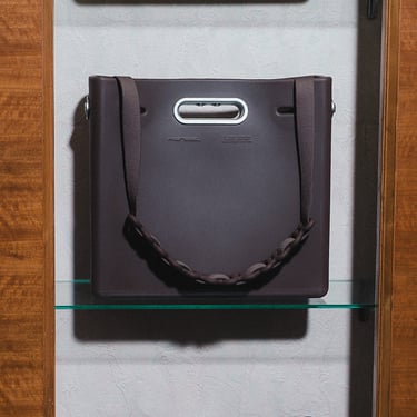 Parsel East West Clutch, Medium, Nightshade