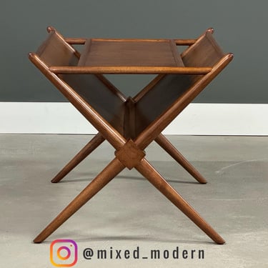 Refinished Magazine Rack by T.H. Robsjohn Gibbings for Widdicomb 