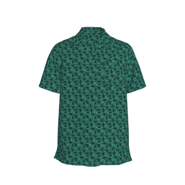 Carter Cabana Shirt | Adventurine Lovely Leaves