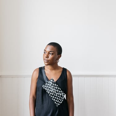Courbe Bag - Black Rice