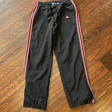 OG Adidas Black/Pink Track Pants