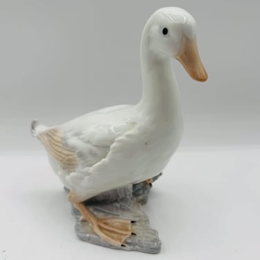George Good Vintage Porcelain Duck by LeChalet