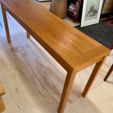 Danish Teak Console / Hallway Table