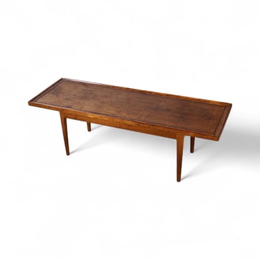 Kipp Stewart for Drexel Declaration Vintage Mid Century Modern Cocktail Coffee Table c. 1960s 