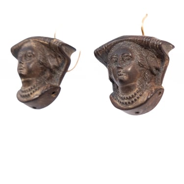 Victorian Female Bust Earrings
