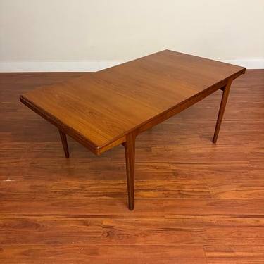 A. Younger Ltd. Teak Two Leaf Dining Table