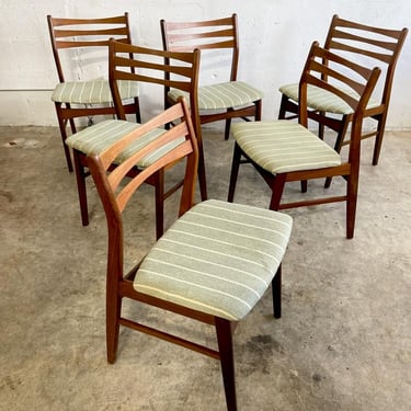 Mid Century Dining Chairs Set of 6 