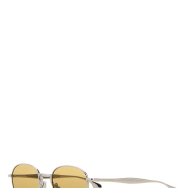 Bottega Veneta Women Silver Metal Sunglasses