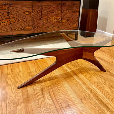 Adrian Pearsall Craft Associates Asymmetric Walnut Table 52