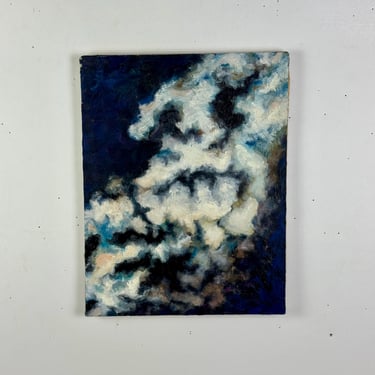 Clark Murray Oil on Canvas Abstract Sky Scene Painting, 5 of 5 