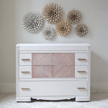 A Beautiful Waterfall Dresser in Cashmere