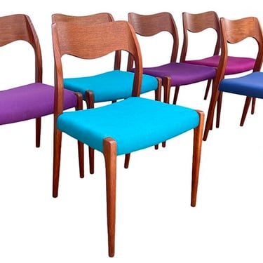 Niels Moller model 71 dining chairs