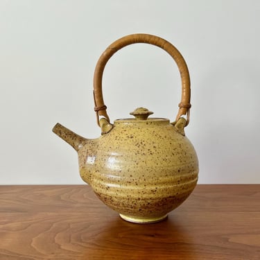 Bunny McBride Handmade Studio Pottery Teapot 