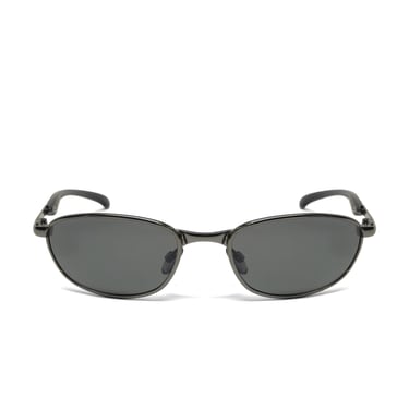 Vintage Late 90s Wire Oval Frame Reflective Lens Sunglasses 