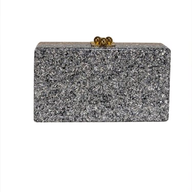 Edie Parker - Gold & Silver Acrylic Clutch