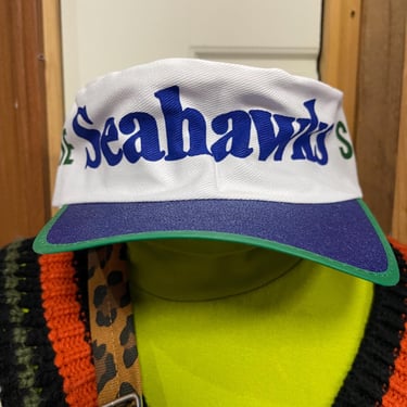 Vintage Seattle Seahawks hat 1980s Deadstock never used 