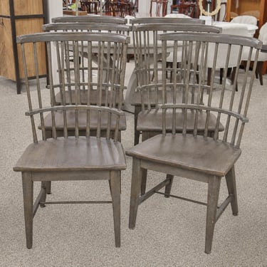 Set of 6 Windsor Style Dining Chairs