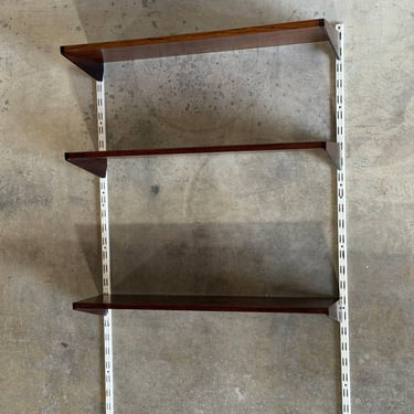 Kai Kristiansen Mid Century Danish Rosewood Wall Unit Scandinavian Shelving System 