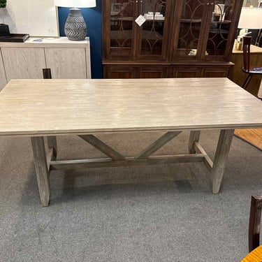 Crescent Furniture Grey Farmhouse Dining Table