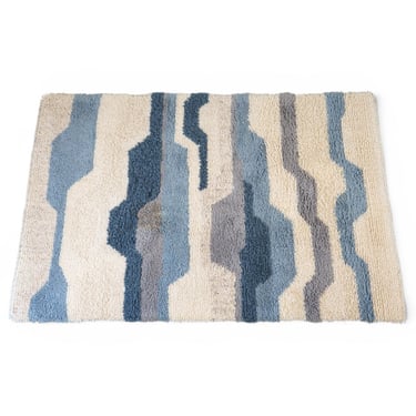 Vintage Ege Rya Wool Mid Century Modern Shag Rug 4-7 x 6-7