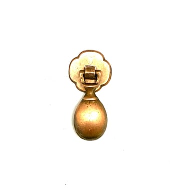 Copper Two Tone Vintage American of Martinsville Tear Drop Tassel Pull K8374 BR42