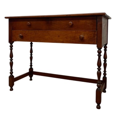 Free shipping within continental US - Vintage 3-Drawer Desk or Console Table Attributed to Conant Ball 